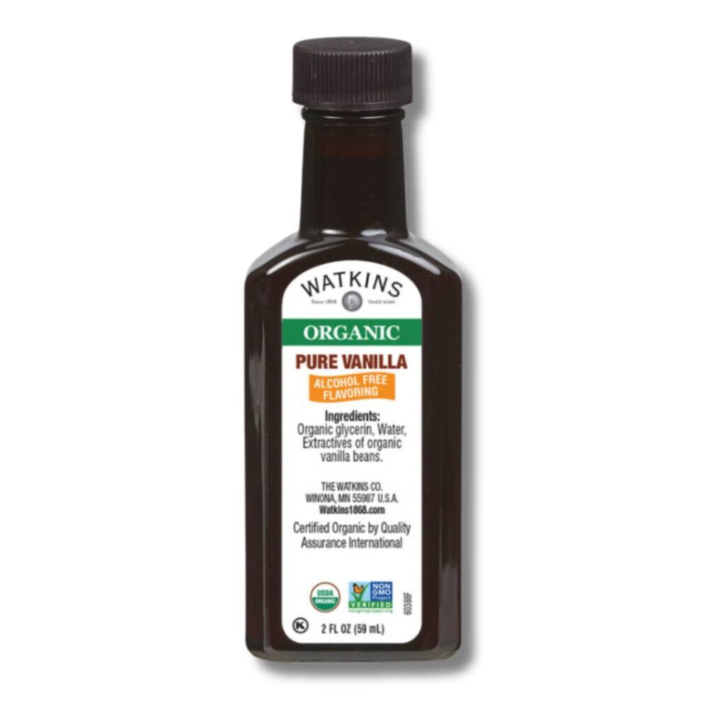 watkins organic pure vanilla alcohol free